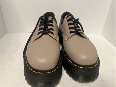 DR Martens 8053 quad Size 8 Women s Taupe Leather Low Tops No Box
