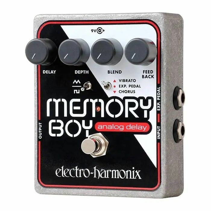 Electro-Harmonix Memory Boy Analogue Delay Effects Pedal With Chorus & Vibrato