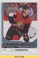 2017-18 Upper Deck Young Guns Alex Formenton #219 READ e5z