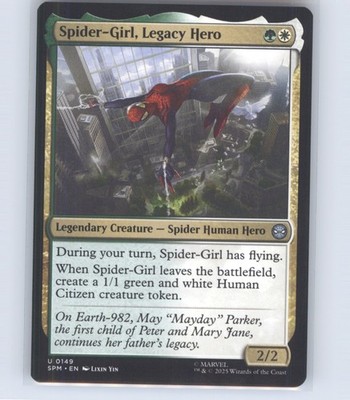 Spider-Girl, Legacy Hero Marvel's Spider-Man Regular