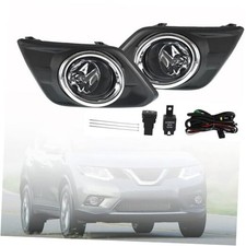 2-Pack Fog Light Assembly with Bulbs, Fog Light Covers and Harness Switch Kit