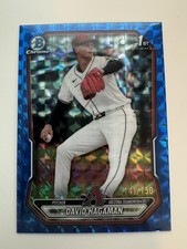 2026 Bowman Baseball David Hagaman 1st Chrome Blue SP Geometric /150 - Arizona
