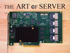 Genuine LSI 9201-16i 6Gbps 16-lane SAS HBA P20 IT Mode ZFS TrueNAS unRAID