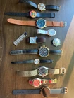 Vintage & Modern Watch Lot repair parts restoration