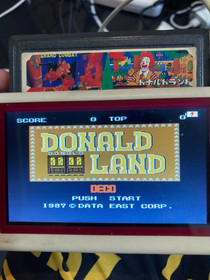 Famicom NES Game CK-011 4in1 Donald Land, Siant Seiya, Chip&Dale, Chojin Jetman