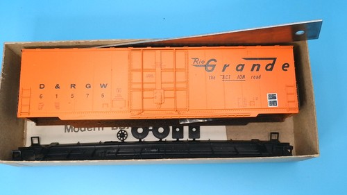 Roundhouse HO Rio Grande 50 pies de altura cubo caja coche kit D&RGW 61575 | Condition: Used