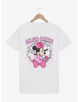 Disney Minnie Mouse Cupid Cutie T Shirt Size S - 5XL Gift For Friends