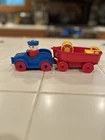 LEGO DUPLO 2625  Car with Boat and Trailer & Sailor Figure Vintage