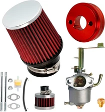 JMCHstore Performance Carburetor Carb Air Filter Adapter Kit for FRP Red 