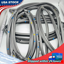 Door Weatherstrip 4pc Sllence Opening Gasket On Doorfor Honda Civic 2006-2011 Door Weatherstrip 4pc Sllence Opening Gasket On Doorfor Honda Civic 2006-2011