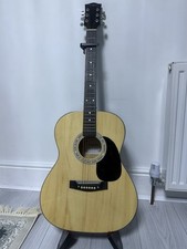 MartinSmith W-101 Acoustic Guitar – Natural Finish