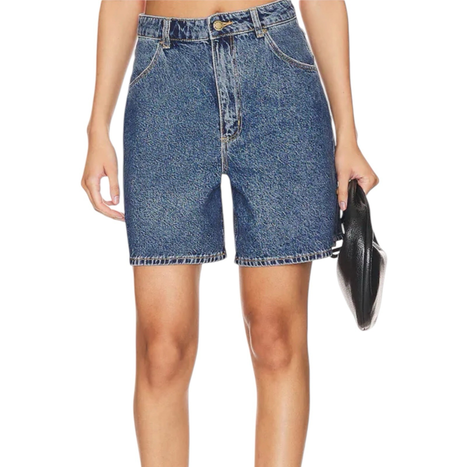 Rollas Super Mirage Short Super High Rise Loose Size 30 NWT Vintage Blue