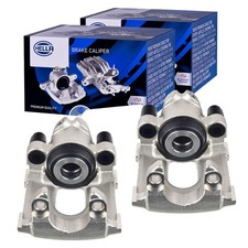 2x HELLA BREMSSATTEL HINTERACHSE passend für BMW 3er E46 X3 E83