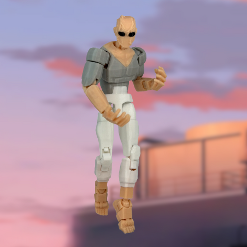 3D Printed Invincible 2.0 S3 Superhero T13 Prisoner Mark Action