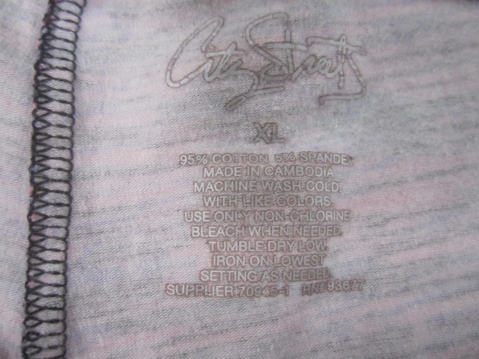 Leggings City Streets Capri feminina XL roxa rosa corante espacial algodão stretch ioga - Imagem 4 de 4