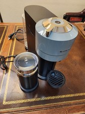 Nespresso Vertuo Capsule Coffee Machine Black Metallic with Milk Frother