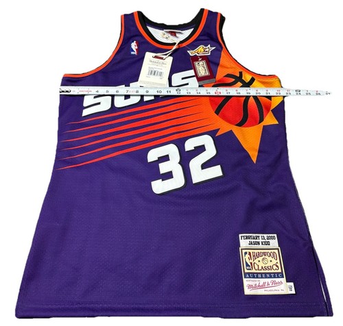 MITCHELL & NESS AUTHENTIC JASON KIDD L PHOENIX SUNS TRIKOT 325 $ EINZELHANDEL - Bild 8 von 8