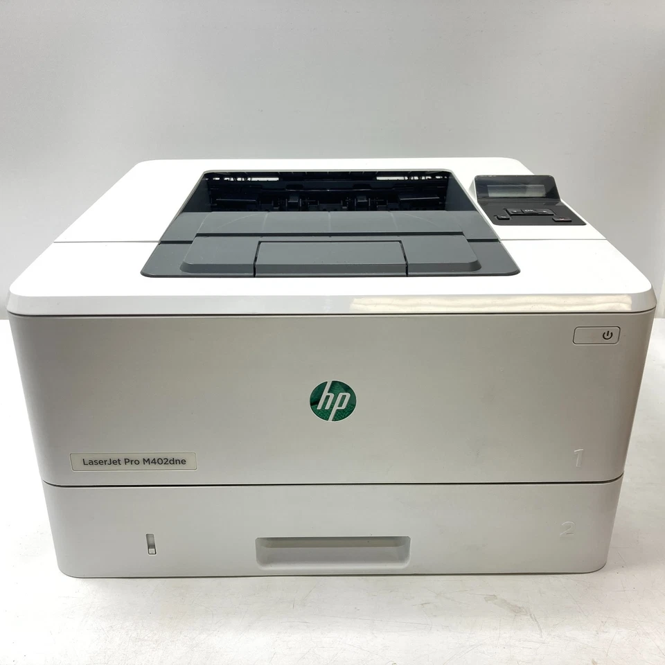 HP LaserJet Pro M402dne Mono Printer C5J91A, Serviced, w/ GENUINE HP Toner @ 80% - Image 4 of 4