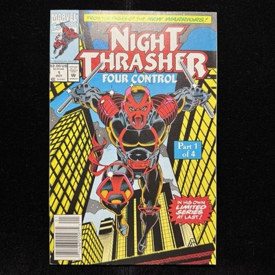 Night Thrasher: Four Control 1 - Modern Age Marvel Comics 1992
