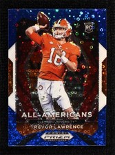 2021 Panini Prizm Draft Picks All-American Blue Circles Trevor Lawrence #181 uk2
