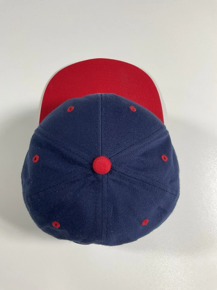 Chapéu de lã vintage Atlanta Braves Chief Noc A Homa logotipo proibido gritando Snapback - Imagem 3 de 4