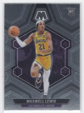 #227 2023-24 Mosaic BASE ] Maxwell Lewis RC Los Angeles Lakers