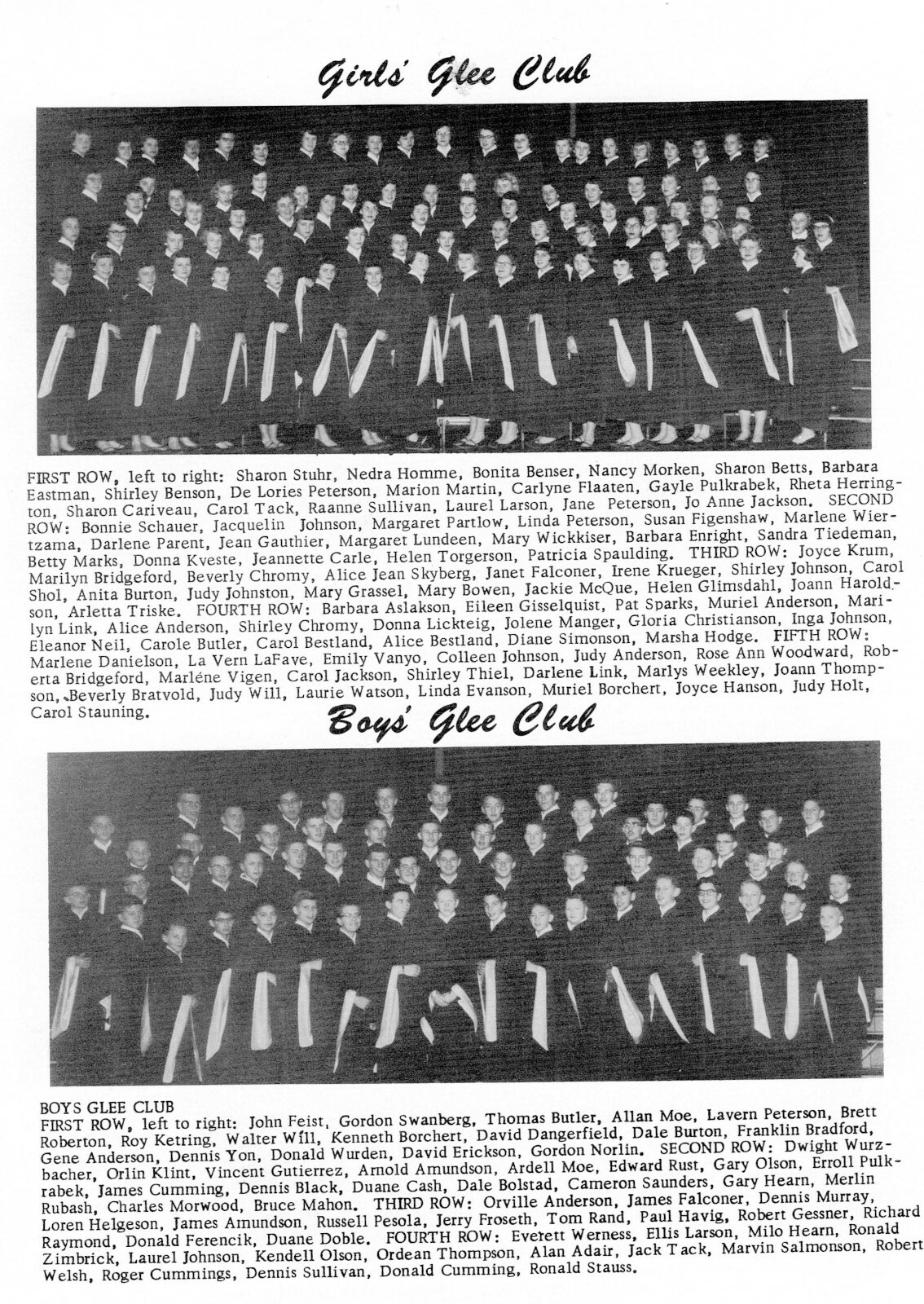 1955 Central High School Yearbook, East Grand Forks, Minnesota eBay