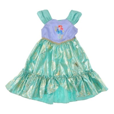 Arielle & Flunder Kinder Pyjama Kleid The Little Mermaid Classic 100