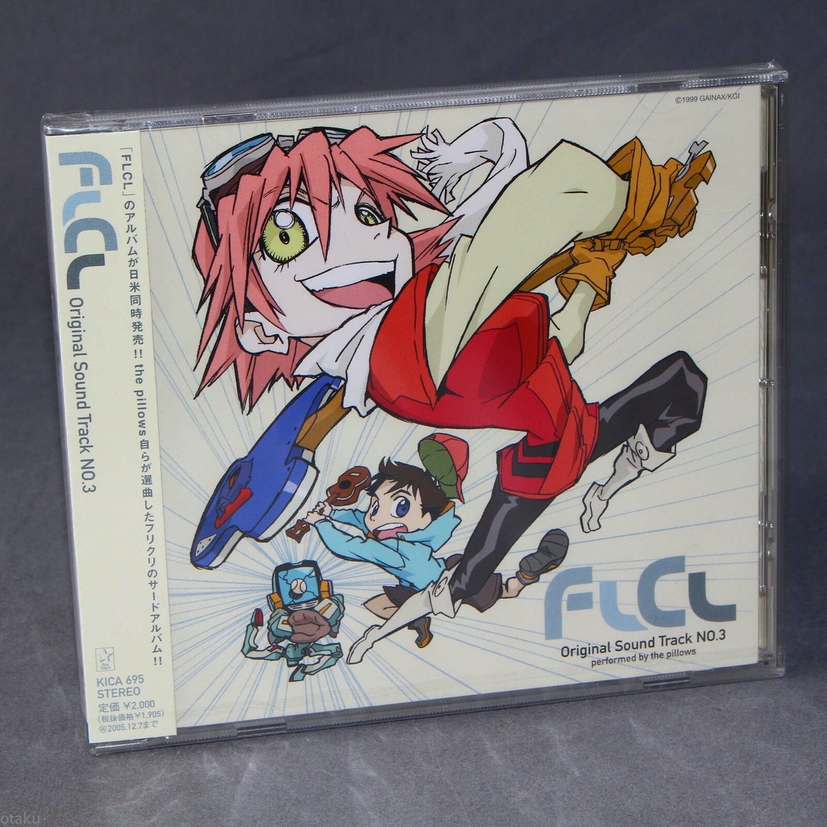 FLCL Fooly Cooly Furi Kuri 3 PILLOWS SOUNDTRACK MUSIC JAPAN CD