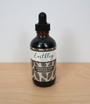 Earthley Wellness Nourish Him Naturally 4oz Bottle With Dropper