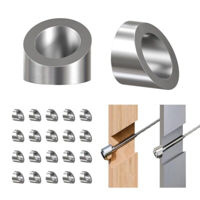 #ad #ad 5 16quot; ID Angle Beveled Washer Stainless Steel Angle Wood Metal Aluminum Posts $16.99