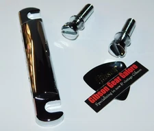 Gibson Flying V Tailpiece Chrome 80s Guitar Parts SG Les Paul Custom API Project