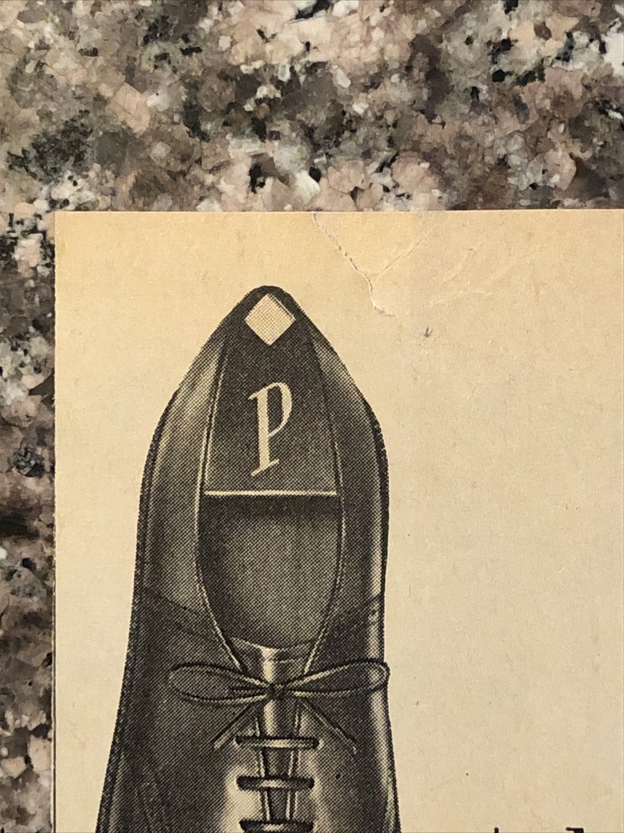 1962 Edgerton Men Dress Shoes VTG 1960s 60s PRINT AD Nunn-Bush