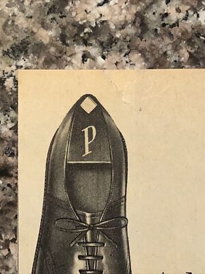 1962 Edgerton Men Dress Shoes VTG 1960s 60s PRINT AD Nunn-Bush