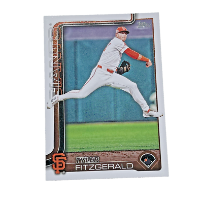 2025 Topps Series 2 #596 Tyler Fitzgerald – San Francisco Giants