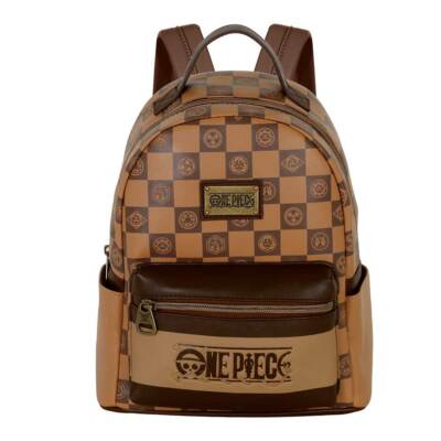One Piece Heady Schachbrett Rucksack Anime Manga Merch Fashion Mode Backpack Fan