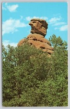 Postcard Colorado, 1982, Old Scotsman Garden of the Gods Pikes Peak Region A4878
