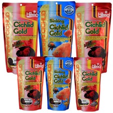 Hikari Cichlid Gold Floating/Sinking Pellets Baby Mini Medium Aquarium Fish Tank