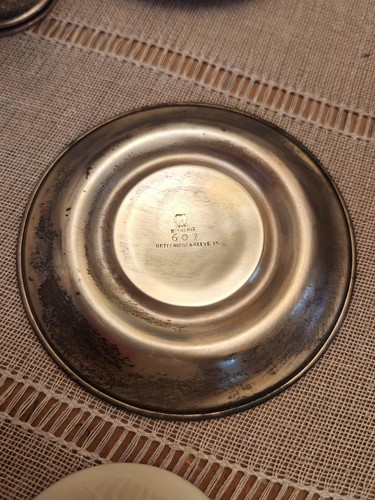 Set tazze da espresso vintage Sterling Betteridge & Reeve Inc LENOX porcellana - Foto 7 di 12
