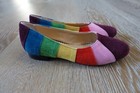 Charlotte Olympia Girls Multi Color Suede Shoes Size Euro 32/US 1 NWOB Italy! — photo 6