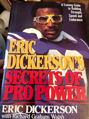 Autographed Eric Dickerson Book GTP any third party Signed