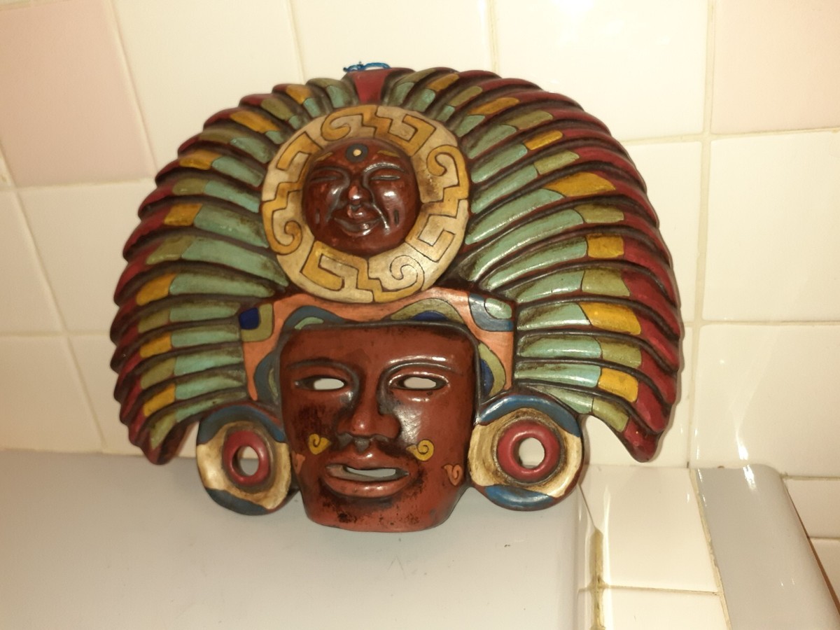 パック・フェイスマスク mayan Mosaic Mask from Palenque – Jade Maya