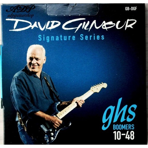 1 Juego Cuerdas Ghs David Gilmour Blue 10-48 Guitarra Eléctrica Cuerdas Set