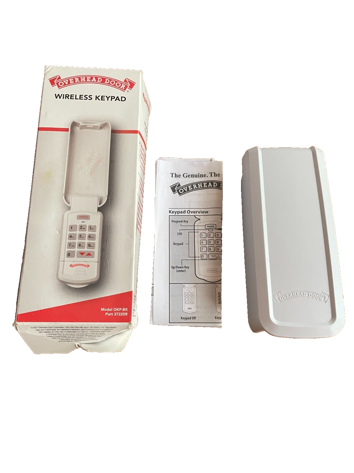 Overhead Door Wireless Garage Opener Wireless Keypad OKPBX Part
