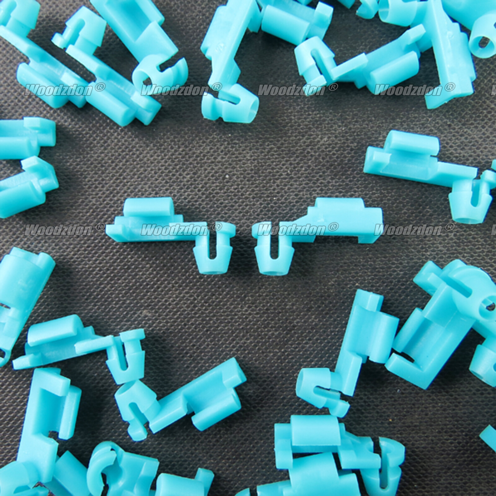 20 Left Side Door Rod End Clip Holds 4mm Rods Nylon A14365 For Mazda