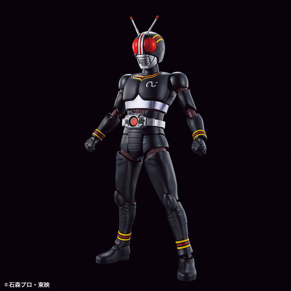 BANDAI - RISE BANDAI Figure-rise Standard MASKED RIDER BLACK Model Kit w