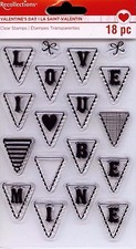 RECOLLECTIONS Love Valentines Day LOVE BANNER Be Mine Love You