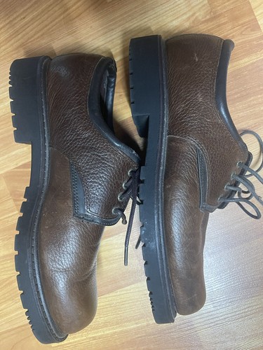 Thom McAn Oxford Tie Shoes Brown, Leather Size 8 - Picture 14 of 14