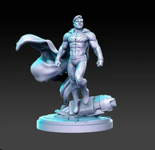 Superman Sci-Fi Miniature Super Hero Pathfinder Tabletop Game RPG