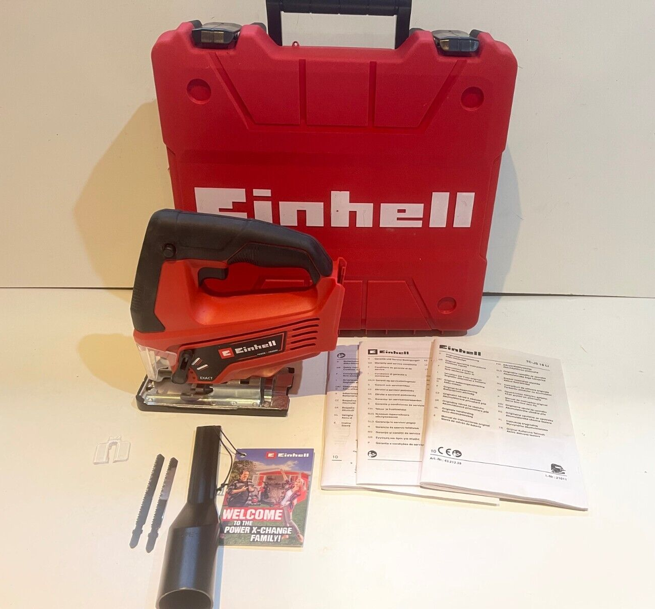 SPARE parts REPAIR Einhell Power XChange 18V Cordless Jigsaw (Body